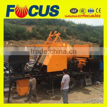 Truck Mounted Concrete Mixer Pump With Aggregate Weighting System photo-3