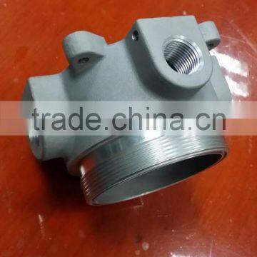 Low Pressure Cast Aluminum Part Customized Powder Painted Aluminum Explosion Proof Connectors photo-3