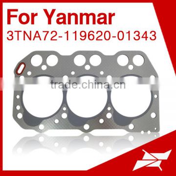 3TNA72 head gasket for yanmar forklift engine parts