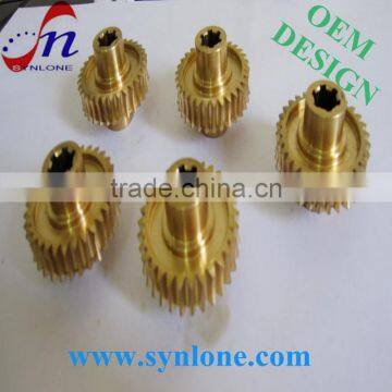 Customized Machining Brass Gear photo-3