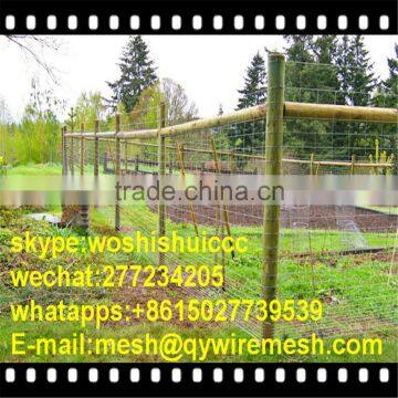 hot dipped galvanized fixed knot iron fence, farm fence, deer fence