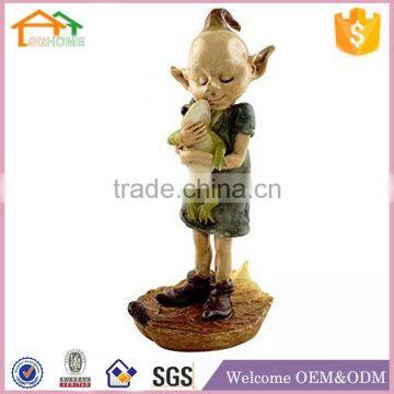 Factory Custom made best home decoration gift polyresin resin miniature fairies