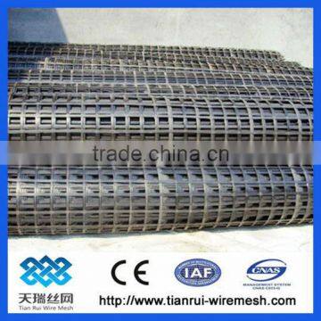 high tensile Polyester geogrid coated with bitumen (PET geogrid)