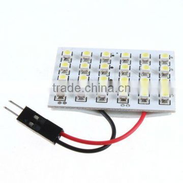 1210 24 SMD LED Car Light Panel Interior Dome Lamp Bulb White