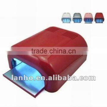 36W UV Gel Lamp Nail Curing Light Dryer Platinum 4 Colors 100-240V