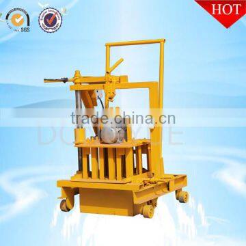 Low cost mobile block making machine hot sale in Africa, made in China QT 40-3C(Dongyue brand )
