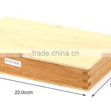 High Quality Wooden Montessori Mathematics Toy Checker Board Colorful Beads photo-6