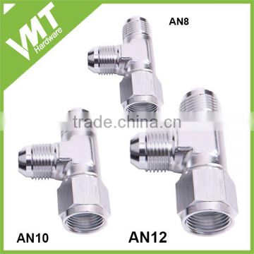 Auto parts Female Male threaded AN fittings aluminum fuel fittings