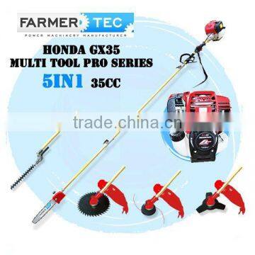 ORIGINAL HONDA GX35 4 STROKE 35CC ENGINE 5 IN 1 LONG REACH PRO MULTI TOOL BRUSH CUTTER WHIPPER SNIPPER HEDGE TRIMMER POLE PRUNER