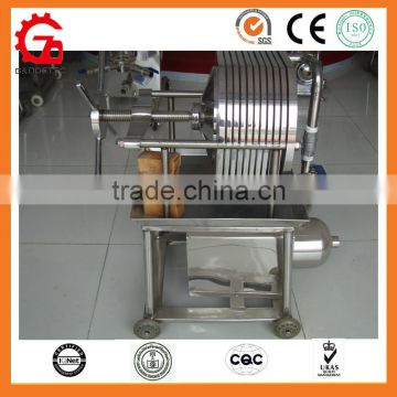 Hot Selling Small Stainless Steel Multi-layer Plate and Frame Filter Press Machine