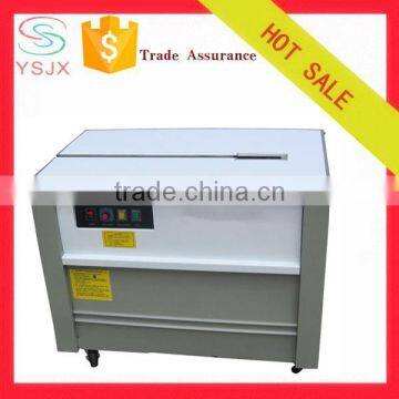Semi automatic PP band carton paperboard strapping machine