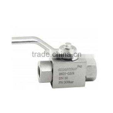 high pressure ball valve