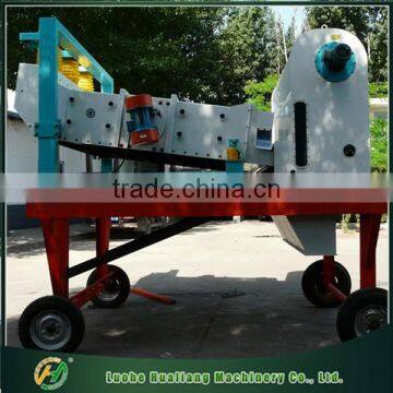 Movable Complete Sets of Grain Cleaning Machine for Yellow Corn in Argentina photo-2