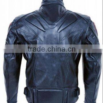 Genuine Leather Racing Suit for Motorcycle and Bicycle photo-3