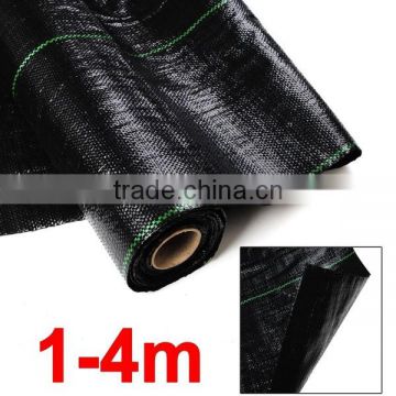 black plastic weed mat