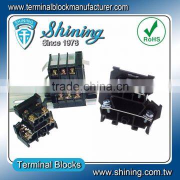 TD-025 Din Rail Mounted Double Level 25 Amp Audio Cable Connector photo-2