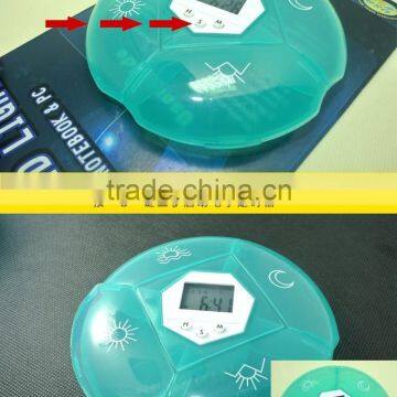 2015 New Electrical Reminder Pill Box With Alarm Timer With Flash/ Digital Pill Box Reminding Timer/capsule Storage Case Timer photo-6