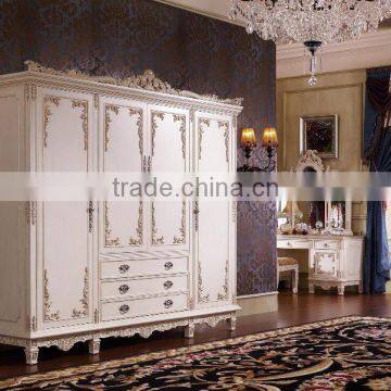 2016 NEW ARRIVAL Solid Wood Grand European Luxurious Bedroom Furniture/King Size Bed(MOQ=1 SET) photo-5
