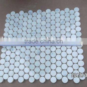 Carrara White Marble Mosaic Tile for Kitchen photo-3