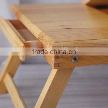 Vivinature Wooden Laptop Desk and Living Room Tablet Desk photo-4