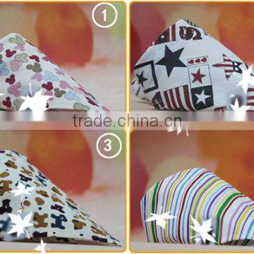 Trangle Cotton Bandana Bibs Wholesale photo-3