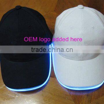hot sale cheap led flashing baseball cap