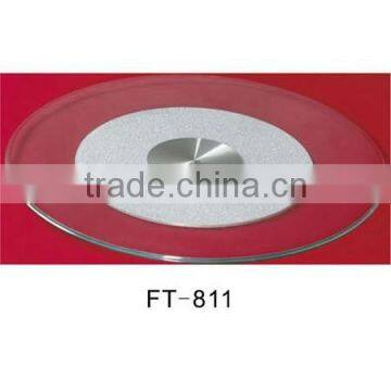 Strong tempered glass lazy susan FT-811