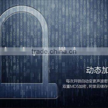 Newest Intelligent Security Bicycle Lock Ultrasonic Tire Lock Keyless Electric U-lock photo-3