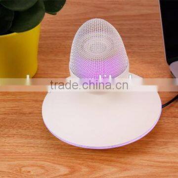 Cool Wireless Bluetooth MP3 Magnetic Suspension Speaker With Color Conversion Stereo Sound Music For USB Charging photo-5