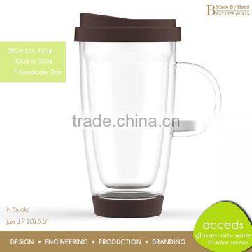 Borosilicate Coffee Glass With Silicone Base photo-6