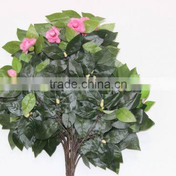 Artificial Azalea Leaves,Cheap Decorative Artificial Flower China Wholesale