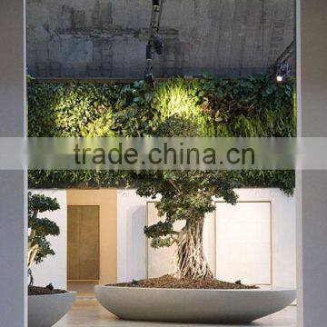 Home and Outdoor Decoration Synthetic Cheap Artificial Vertical Green Grass Wall E08 0418 photo-6