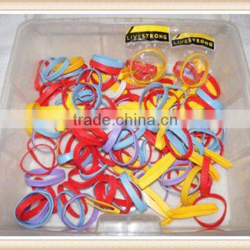 100 + Armband Lot Huge Rubber Bracelet Arm Band Silcone Wrist Band Silly Fun Kid