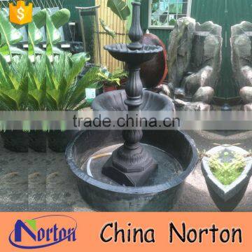 New design cast iron garden fountains with pump NTIF-013Y