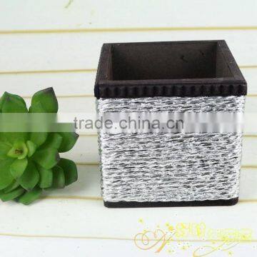 Hand-woven Personality Flower Pot for Home Decor photo-2