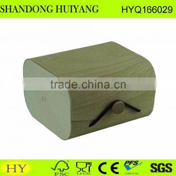 soft wood box birch veneer flexible packaging gift box