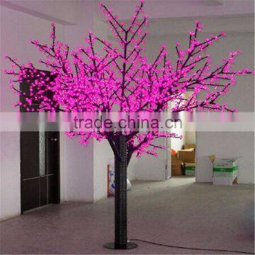 Artificial LED Lights Tree Corative Lighted Trees and Flowersartificial Purple Flower Tree photo-3