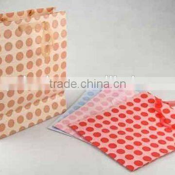 Foldable Gift Bag / Shopping Bag With Dots photo-3
