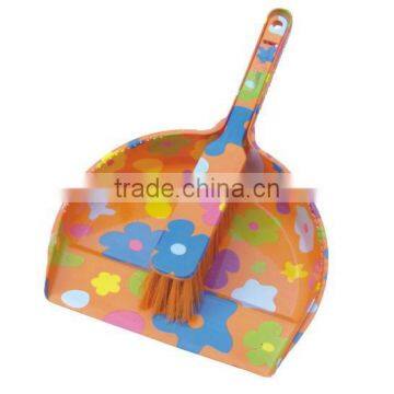 Professional Short Handle Plastic Broom And Dustpan Set photo-2