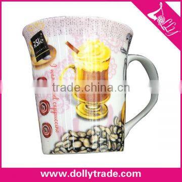 High Quality Sublimation Full Printing Coffee Ceramic Mug