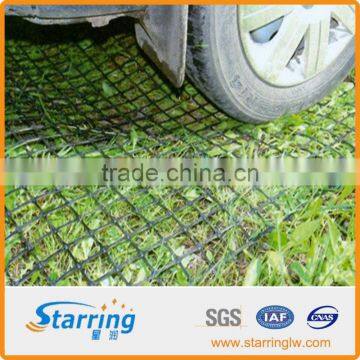 Plastic geogrid for reinforce road construction