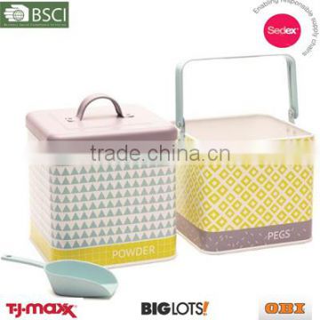 LAUNDRY TRANSPORTING HANDLE laundry bin