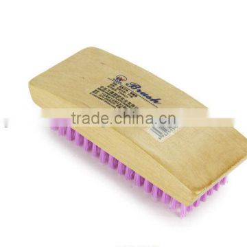 Wooden soft wool durable laundry brush