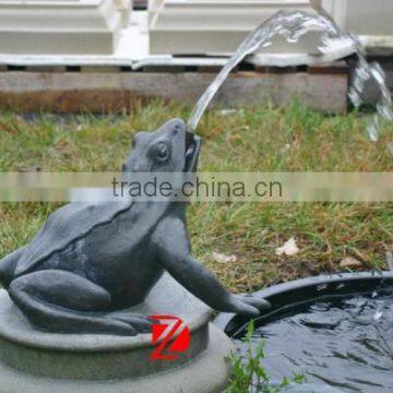 Bronze Outdoor Garden Frog Fountain