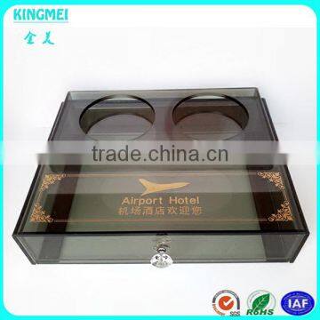 Hotel Amenity Frosted Acrylic Trays for Bathrooms photo-4