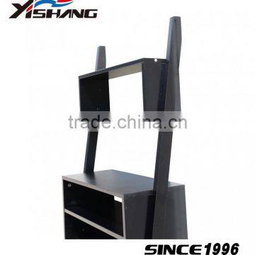 8 Tiers Portable Wood Book Shelf for Living Room photo-4