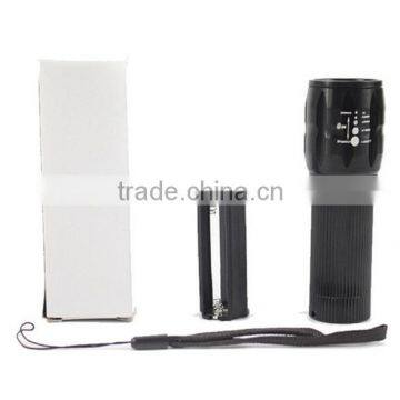 China Suppiler Brand Portable Led Flashlight 3AAA Battery Tactical Lantern Torch Penlight for Emergency photo-4