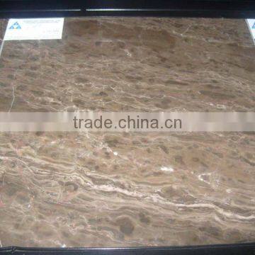 coffee brown polished marble slabs