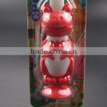 Child Toothbrush Bring Sucker Cap Dental Toothbrush Wholesale Cheap ToothbrushYangzhou Manufacturer photo-2