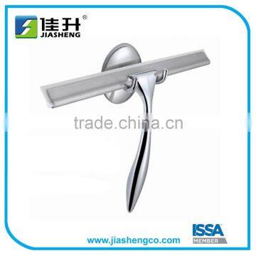 Deluxe Window squeegee for bothroom with zinc alloy handle